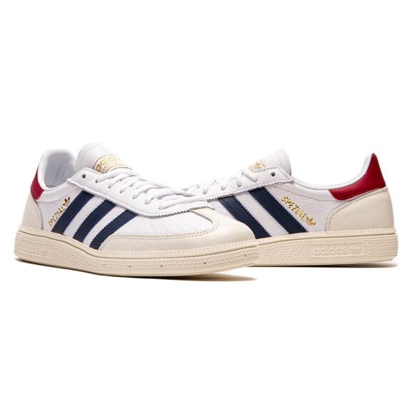 Adidas Handball Spezial Mens Sneakers White Shadow Navy Red JH5450 NEW - Picture 6 of 10
